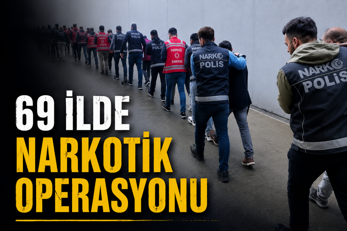69 İlde Narkotik Operasyonu: 974 Şüpheli Yakalandı, 381 Kişi Tutuklandı