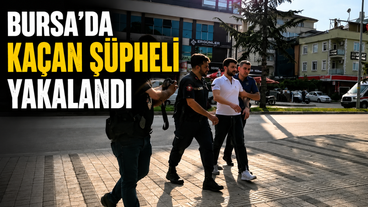 Bursa'da Kimlik Kontrolünde Yakalandı: Kaçan Şüpheliden İlginç Savunma