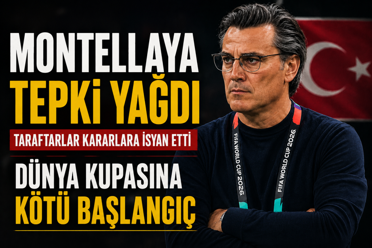 Montella'ya Tepki Yağdı