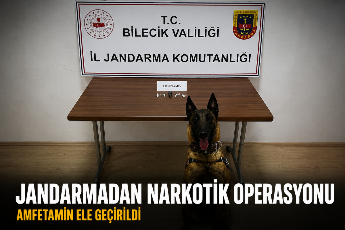 Bilecik'te Motosikletli Uyuşturucu Sevkiyatına Jandarma Engeli