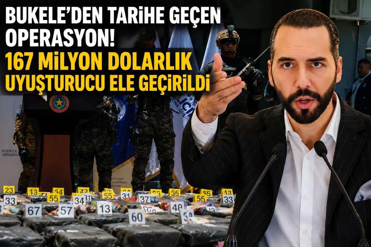 El Salvador’da Rekor Uyuşturucu Operasyonu: 167 Milyon Dolarlık Kokain Ele Geçirildi