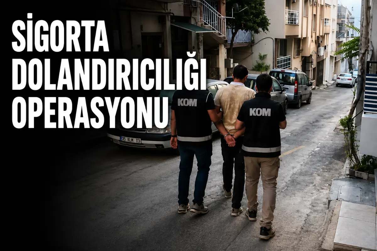 Sigorta Dolandırıcılığı Operasyonunda 24 Tutuklama