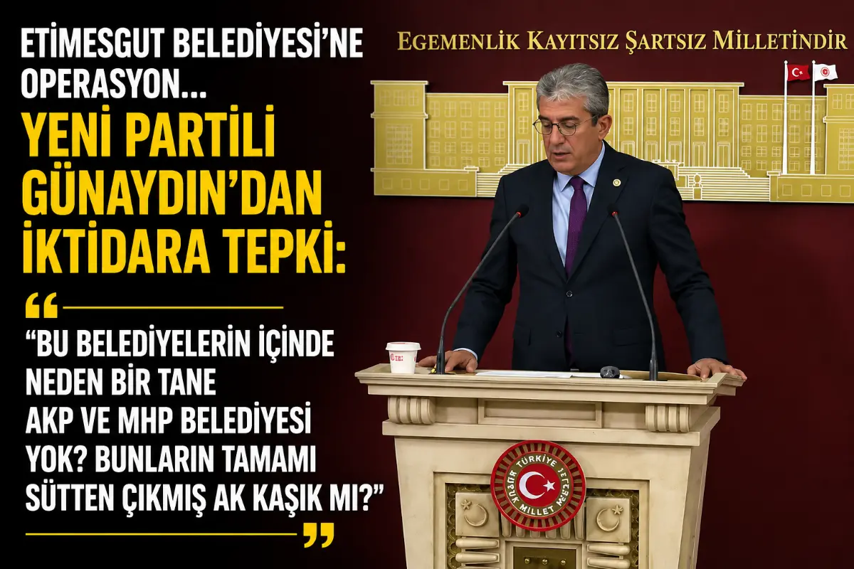 G.G.’den Etimesgut Belediyesi Operasyonuna Tepki: “Neden AKP ve MHP Belediyesi Yok?”